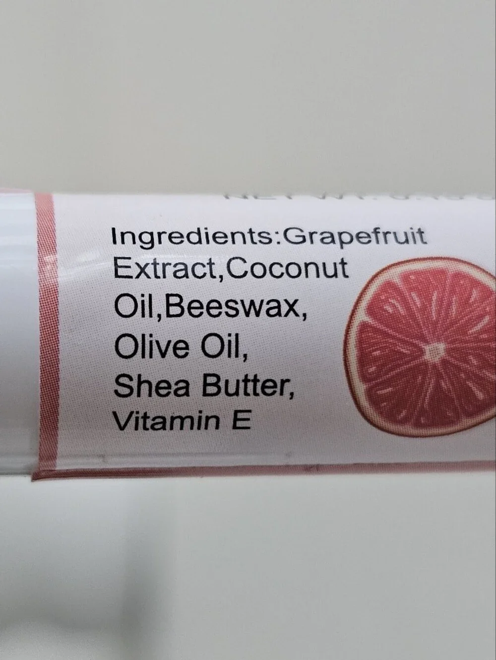 100% Natural Lip Balm 6 Pack Bundle Honey Lavender Grapefruit Lemon Shea Butter